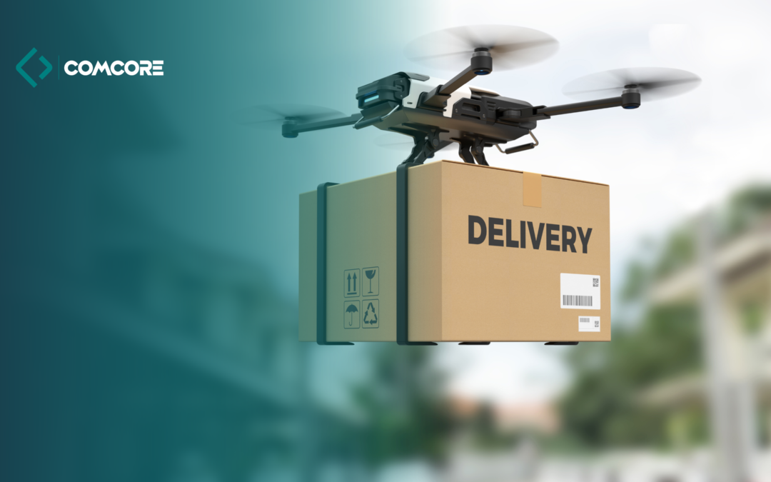 Drones in logistics and delivery: How is the sky becoming the new transportation route?